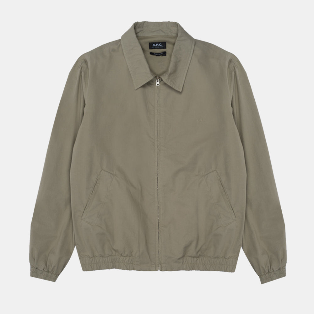 A.p.c. Blouson Gilbert Vert Sauge Cohku-m32018-kav