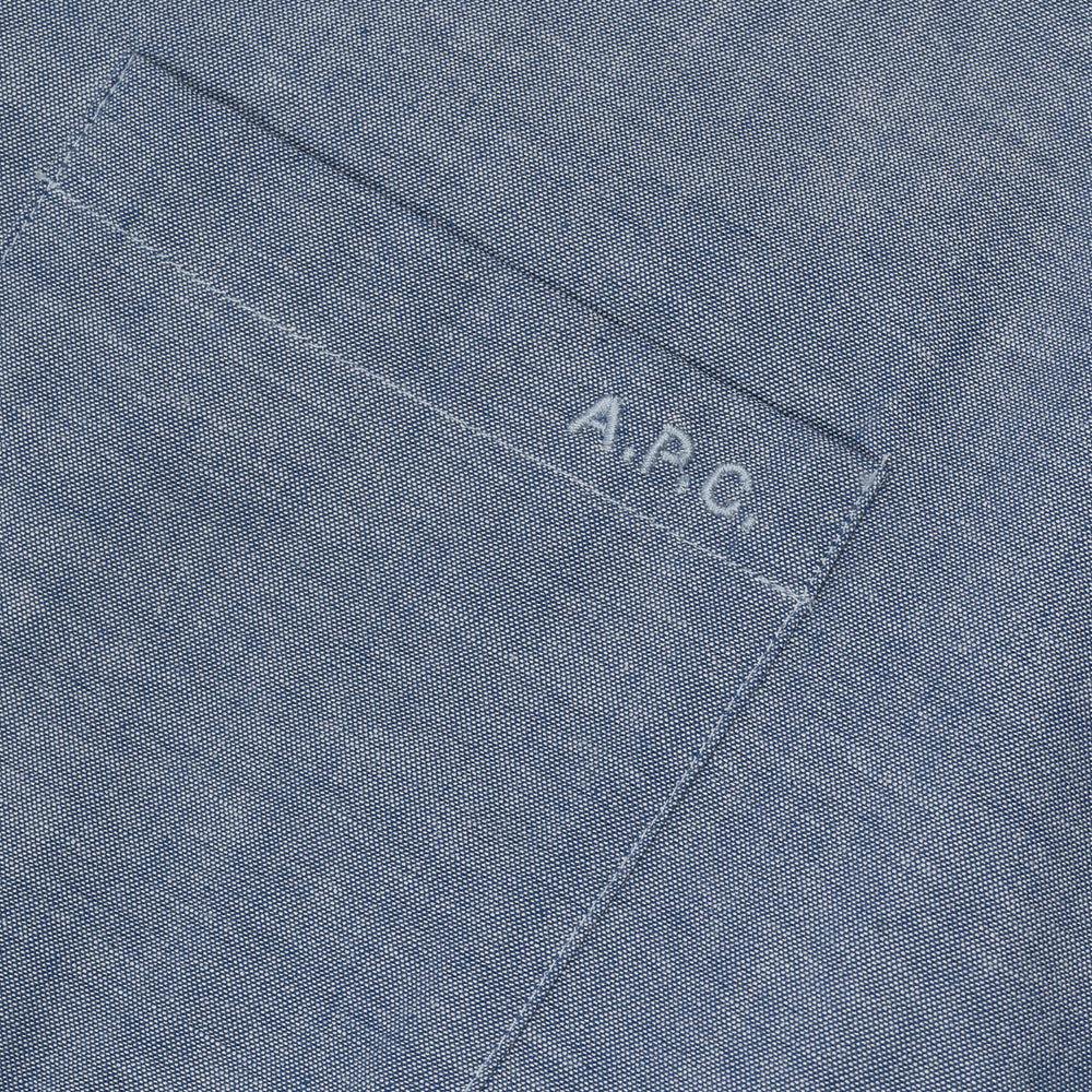 A.p.c. Chemise Edouard Indigo Cohdv-h12509-iai