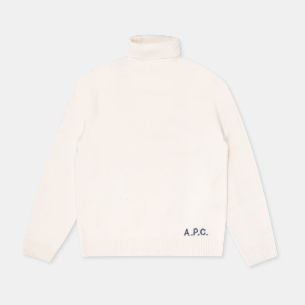 A.p.c. Pull Walter Ecru Wvbdj-m23248-aad