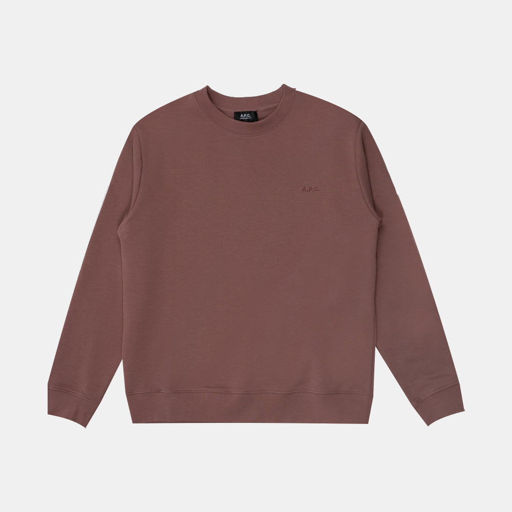 A.p.c. Sweat Standard Brode Vieux Rose Cohby-m27919-fae