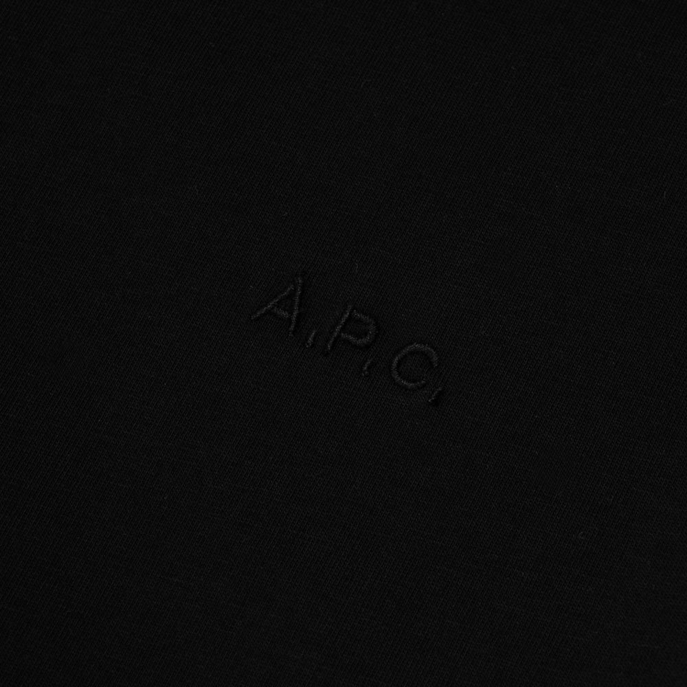 A.p.c. Tshirt Standard Brode Noir Cohbw-m26392-lzz