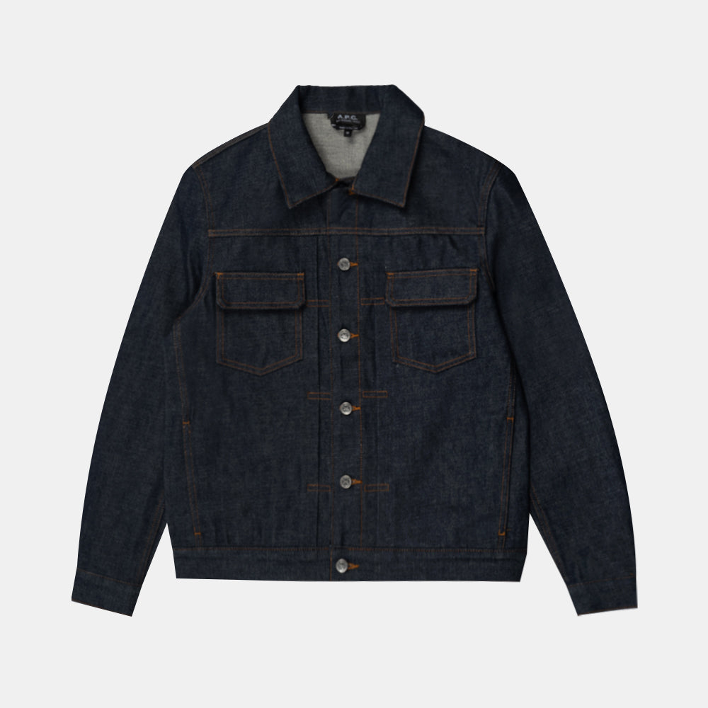 A.p.c. Veste Jean Work Indigo Codbs-h02191-iai