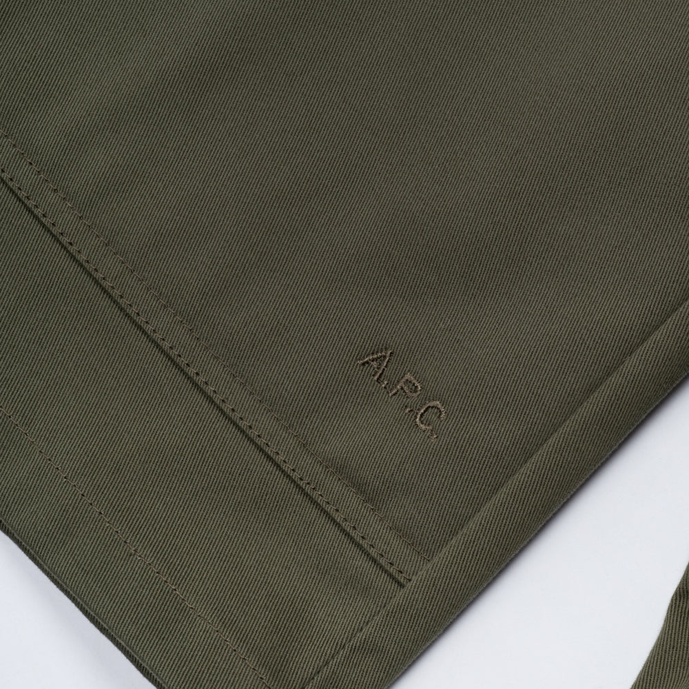 A.p.c. Veste Kerlouan Brodee Kaki Militaire Cogew-h03205