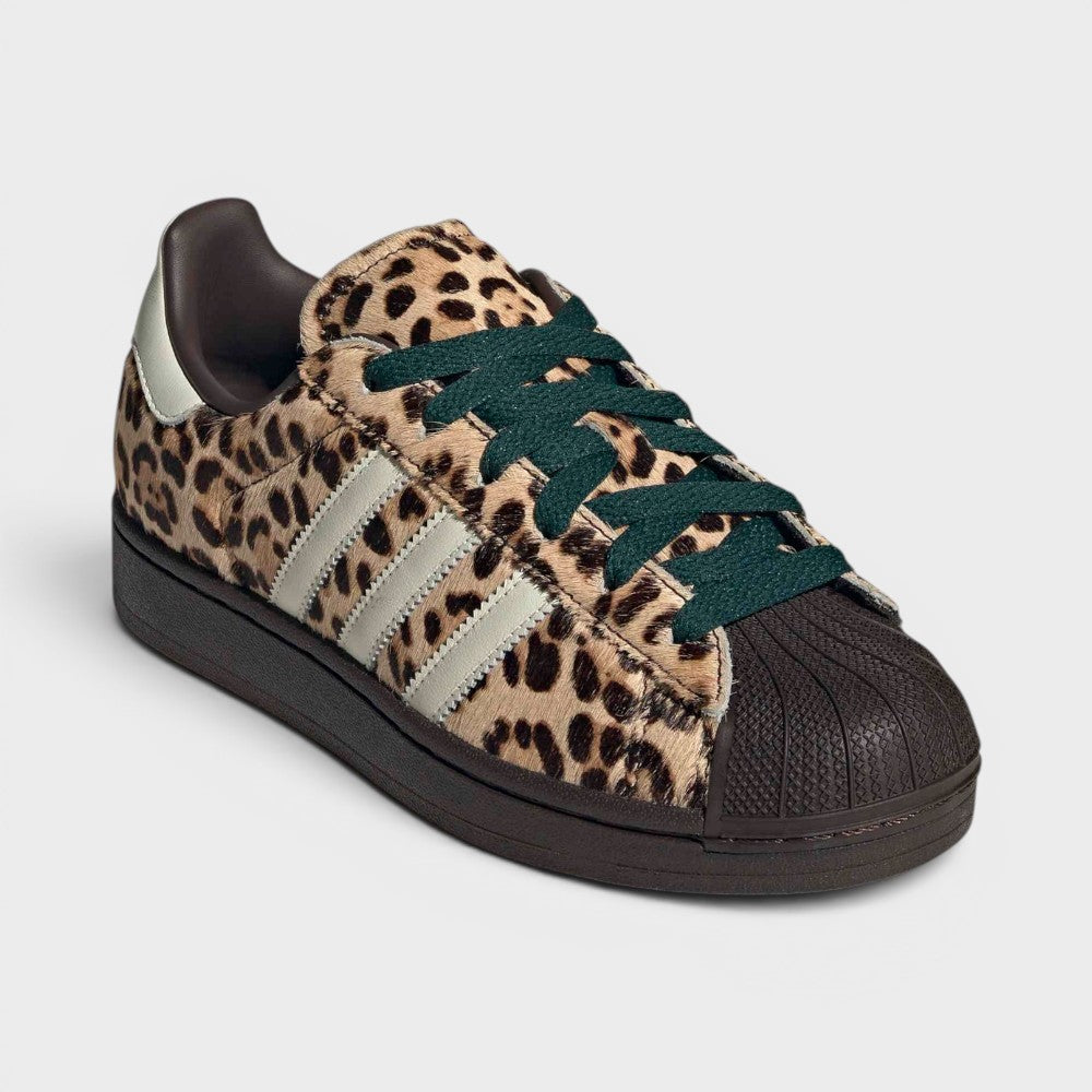Adidas Superstar Ii W Dark Brown Ivory Gold Metallic Ki4203