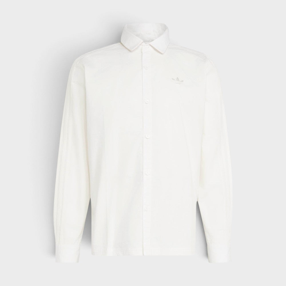 Adidas Tailored Shirt L/S 3 Bandes Cloud White Kr9727