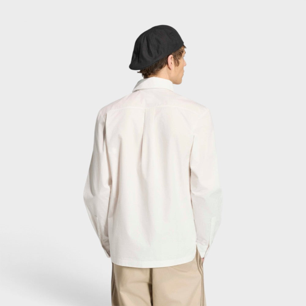Adidas Tailored Shirt L/S 3 Bandes Cloud White Kr9727