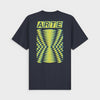 Arte Antwerp Abstract Back Print T-Shirt Navy SS26-139T-NAVY