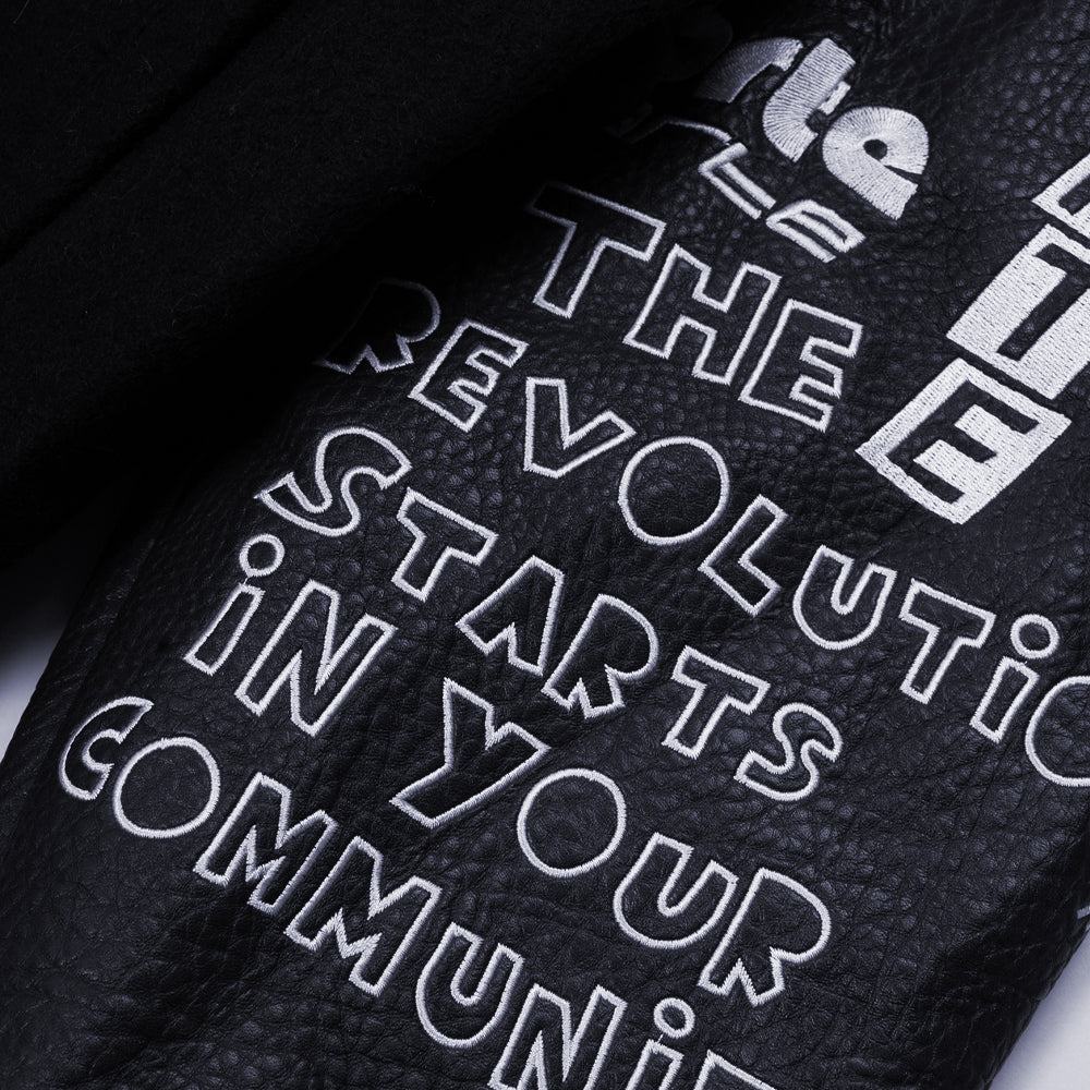 Arte Antwerp Art Saves College Jacket Navy Aw25-074j