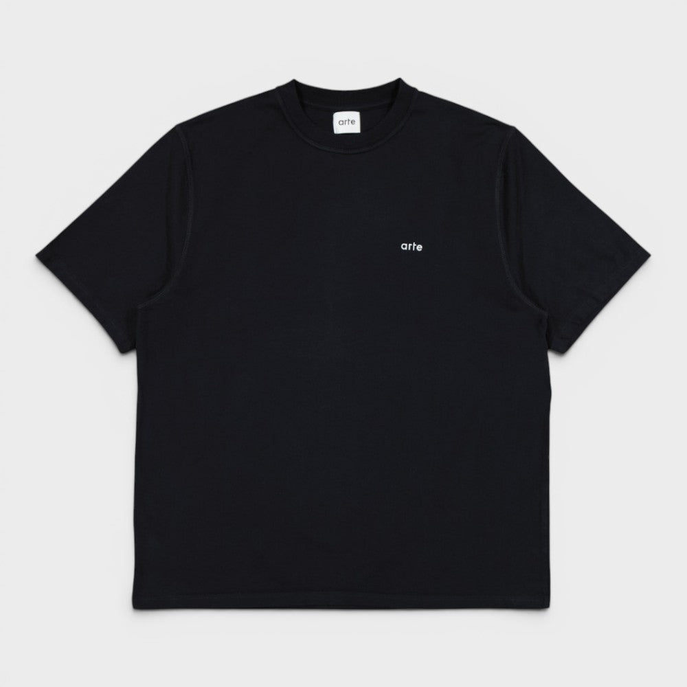 Arte Antwerp Back Poster T-shirt Black Ss26-099t-black