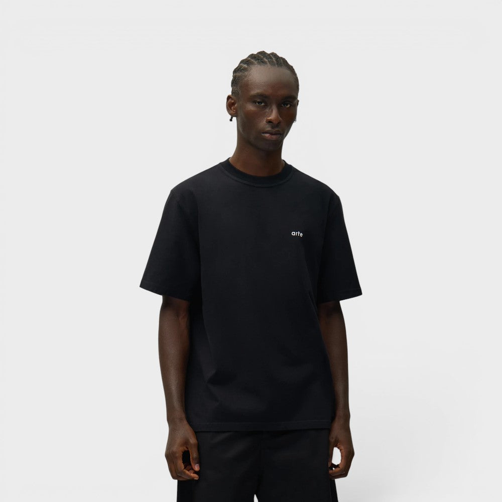 Arte Antwerp Back Poster T-shirt Black Ss26-099t-black