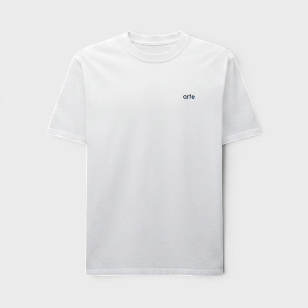Arte Antwerp Back Poster T-shirt White Ss26-099t-white