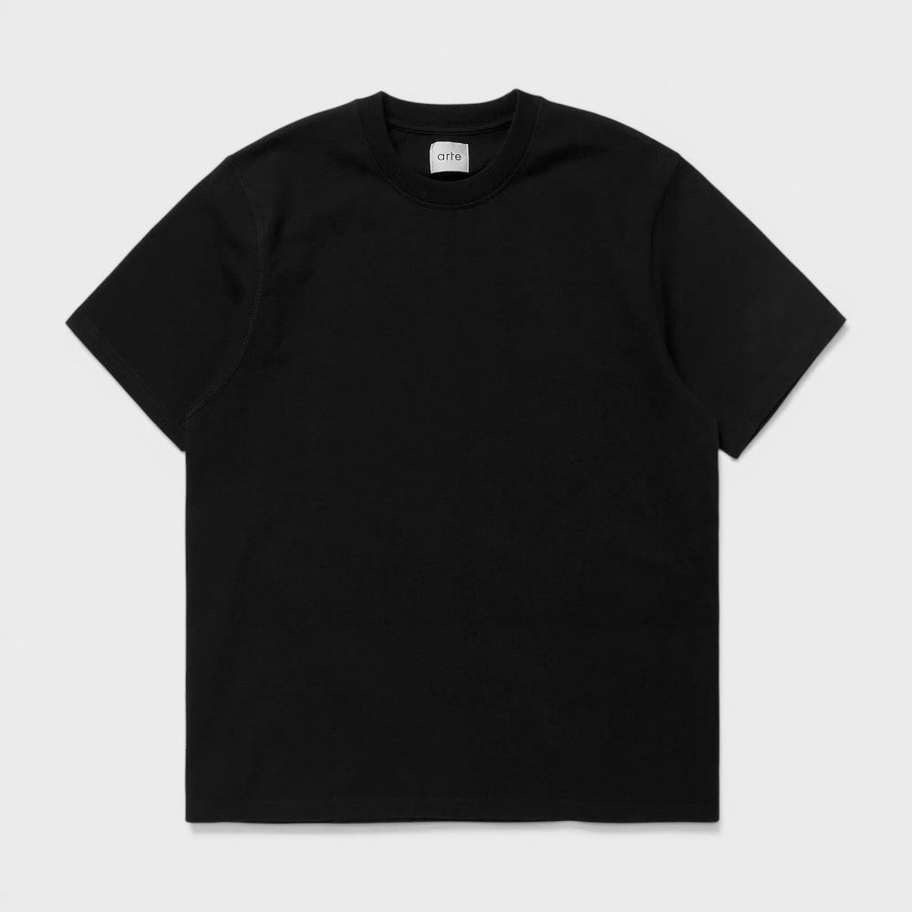 Arte Antwerp Big Logo Back Tshirt Black Ss26-141t-black