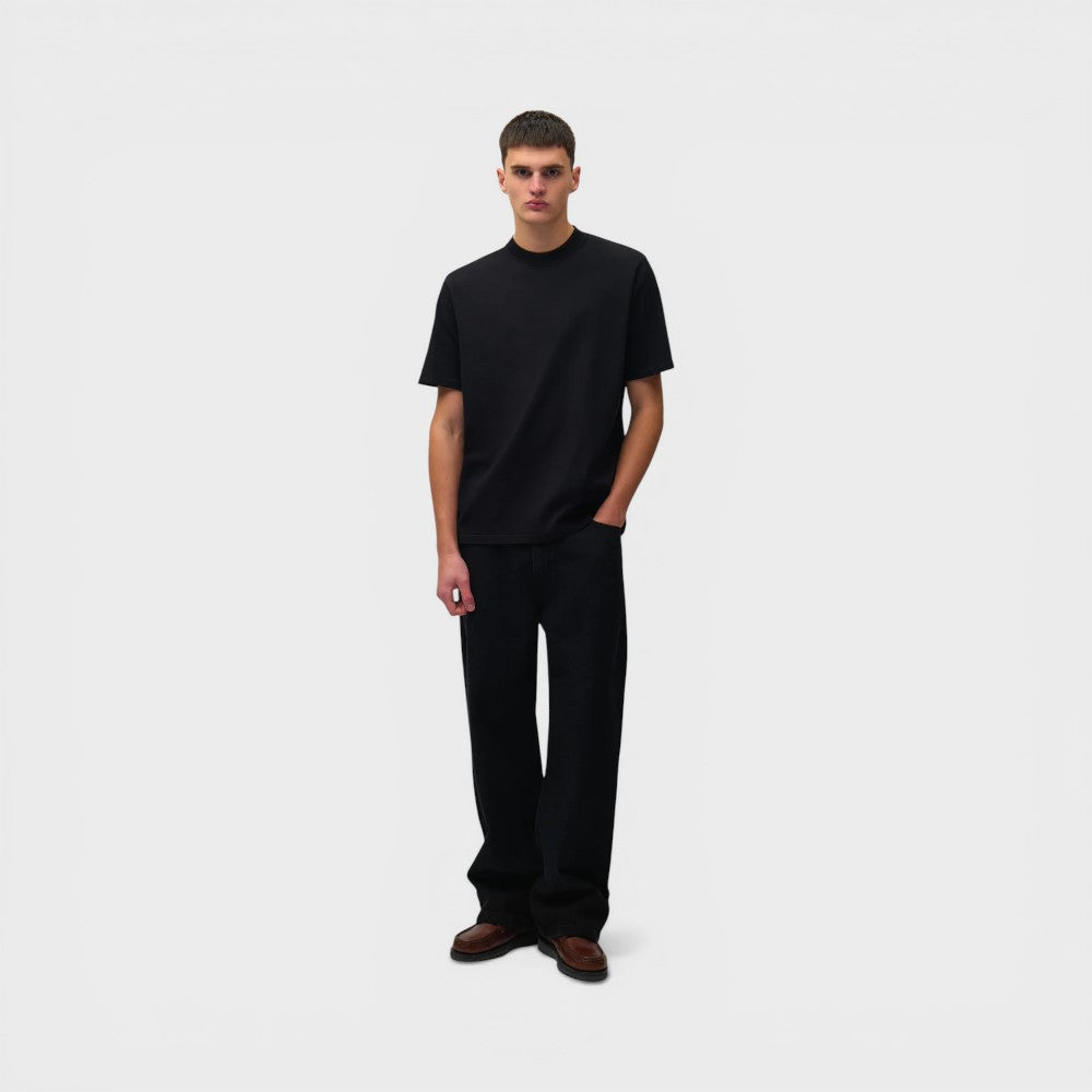 Arte Antwerp Big Logo Back Tshirt Black Ss26-141t-black