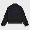 Arte Antwerp Circle Logo Jeans Jacket Black SS26-213J-1