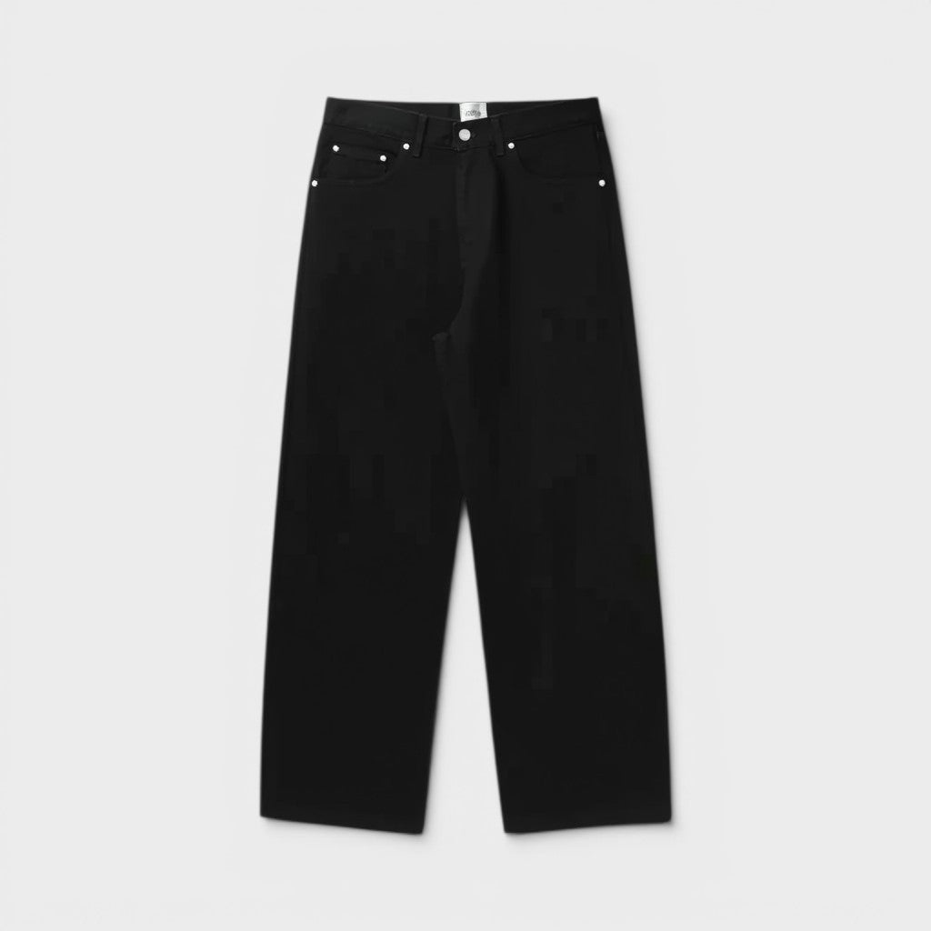 Arte Antwerp Circle Logo Pocket Pants Black Ss26-211p-black