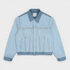 Arte Antwerp Denim Inside/Out Jacket Denim Bleach SS26-236J-DENIM-BLEACH