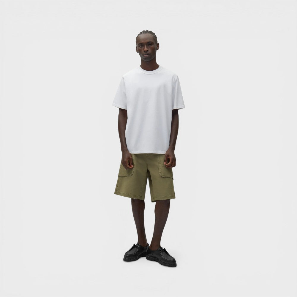 Arte Antwerp Faded Back Print T-shirt White Ss26-142t-white