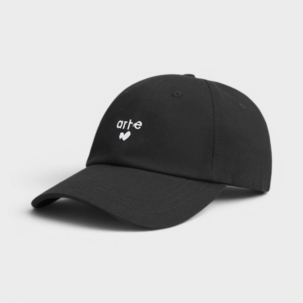 Arte Antwerp Heart Logo Cap Black Ss26-215ac-black