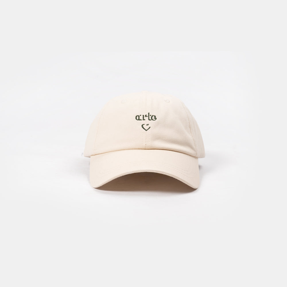 Arte Antwerp Heart Logo Cap Cream Aw25-242ac