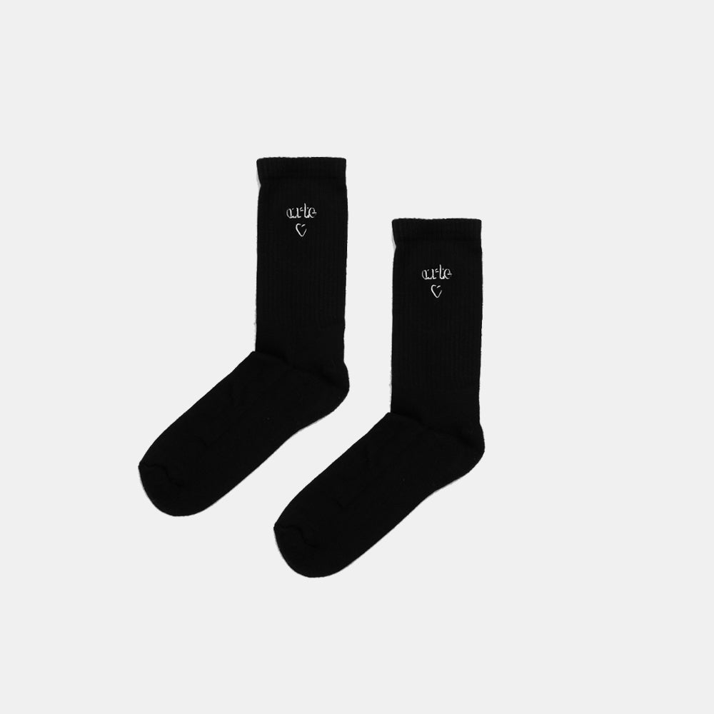 Arte Antwerp Heart Logo Socks Black