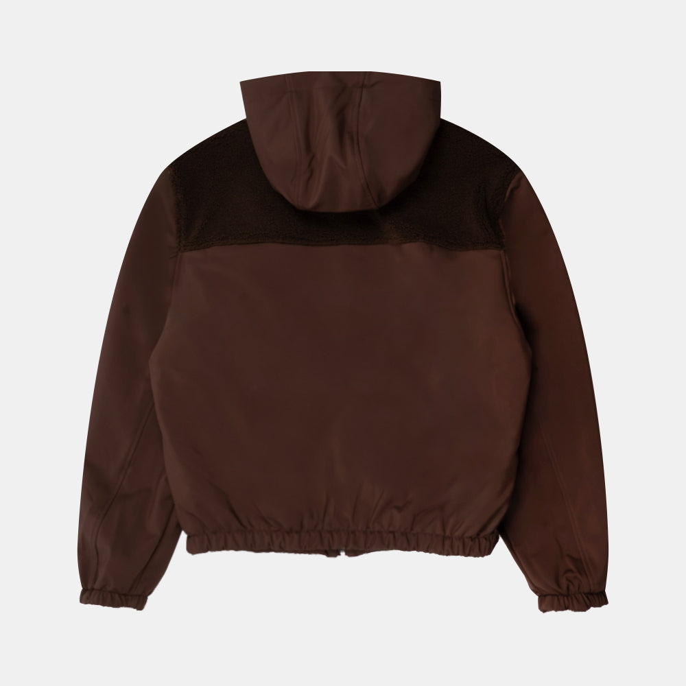 Arte Antwerp Nylon Technical Jacket Brown Aw25-071j-200
