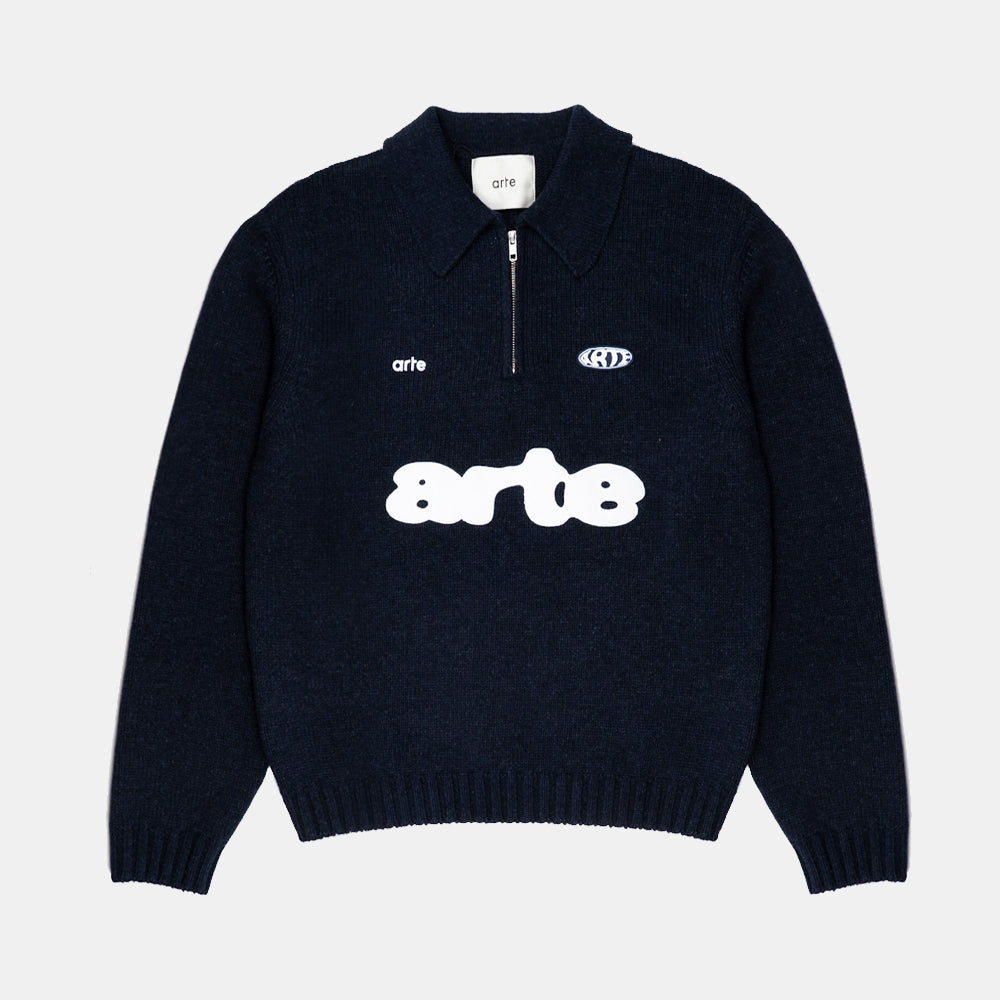 Arte Antwerp Polo Navy Aw25-256k-450