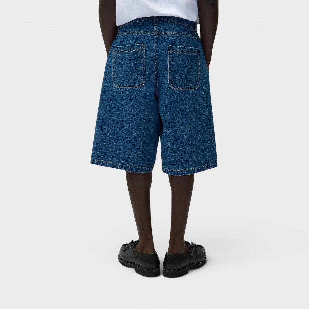 Arte Antwerp Round Pocket Denim Shorts Raw Denim Ss26-070sho-raw-denim