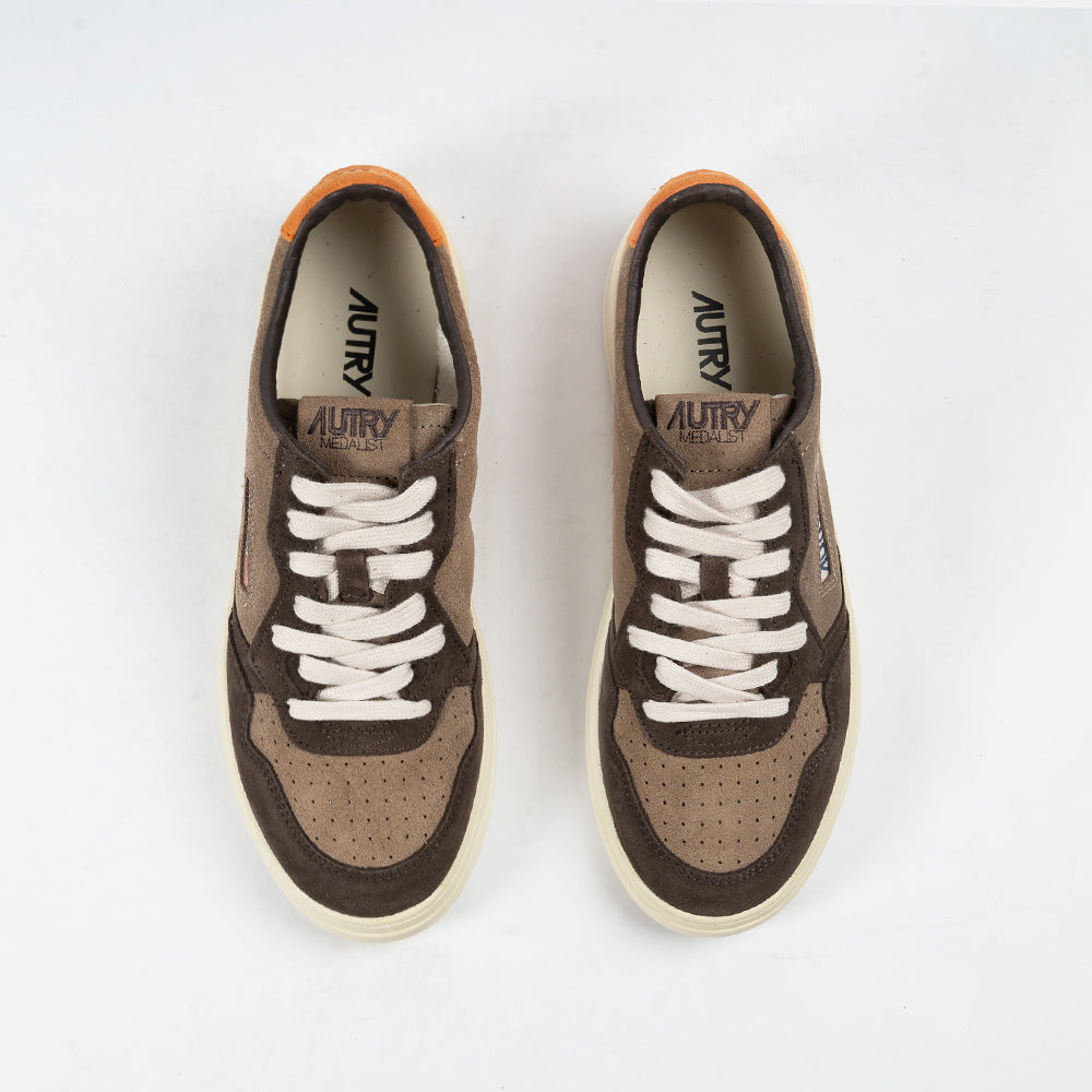 Autry Medalist Low Tric/Suede Moka/Fanta Aulm-ts21