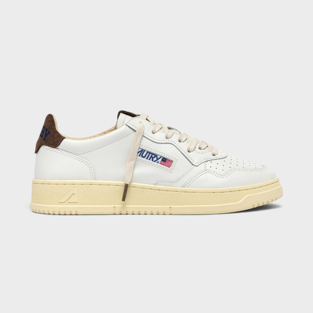 Autry Medalist Low White Chocochip Aulm-hj03
