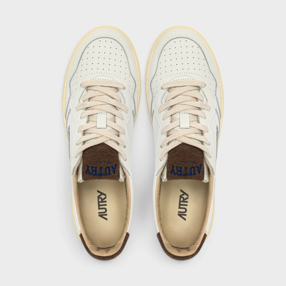 Autry Medalist Low White Chocochip Aulm-hj03