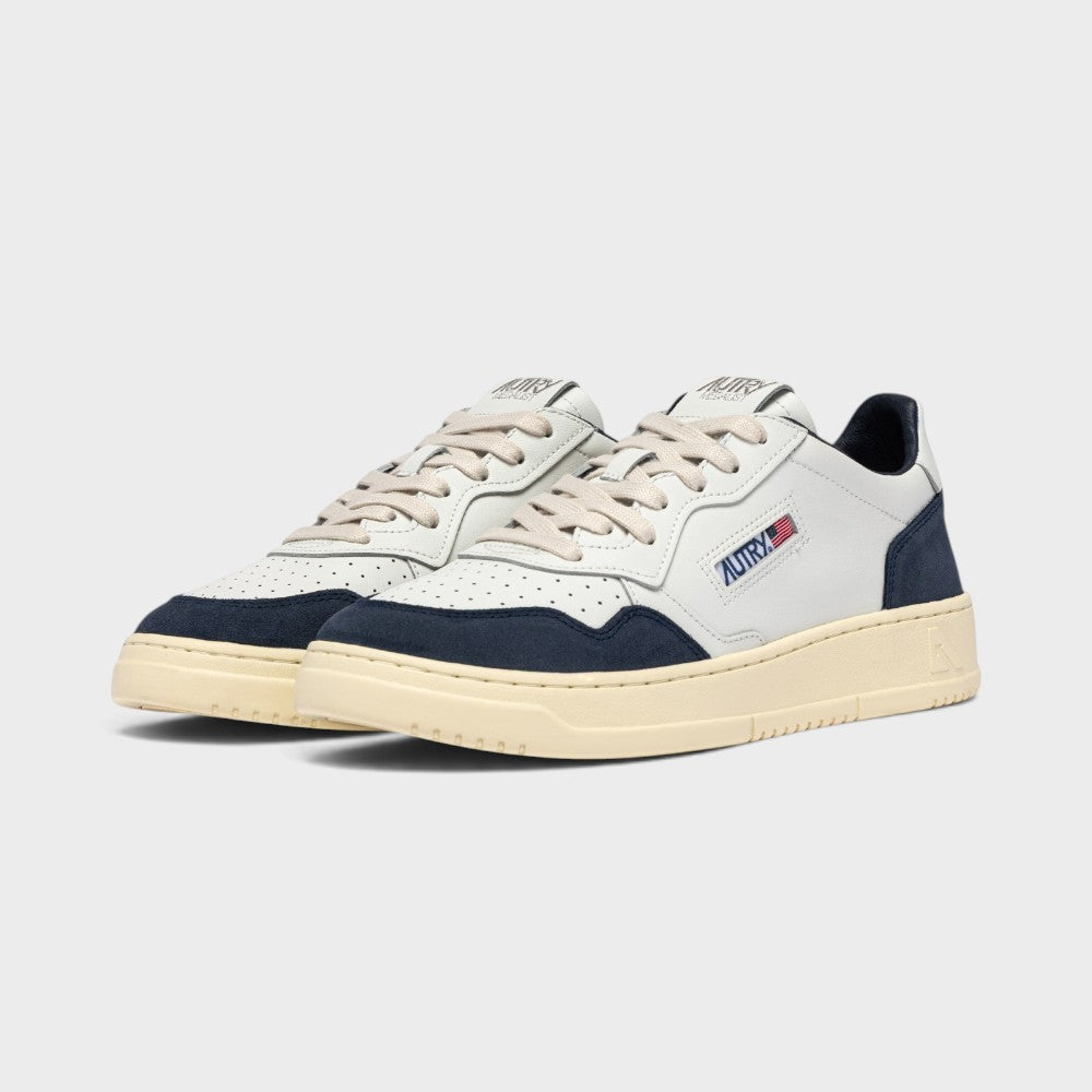 Autry Medalist Low White Denim Aulm-ft22