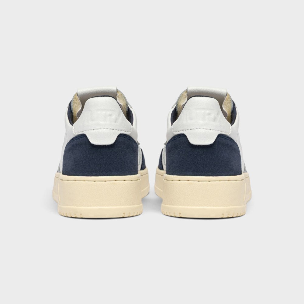 Autry Medalist Low White Denim Aulm-ft22