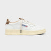Autry Medalist Low White Leoprint AULW-HJ02
