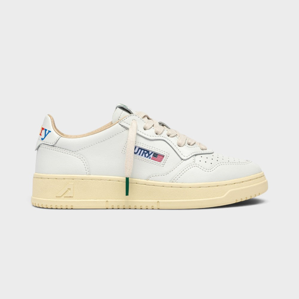 Autry Medalist Low White White Aulw-bg01