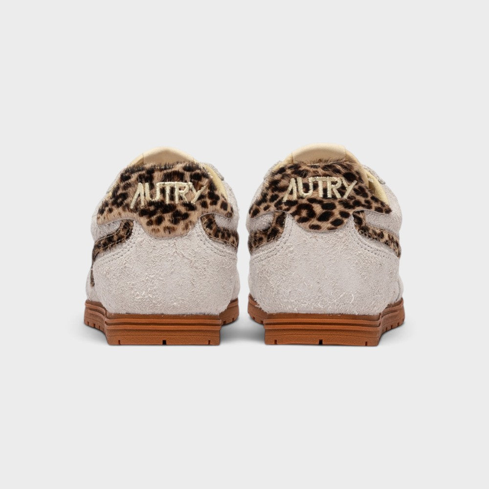 Autry Windspin Low White Leopard Wslw-ye01