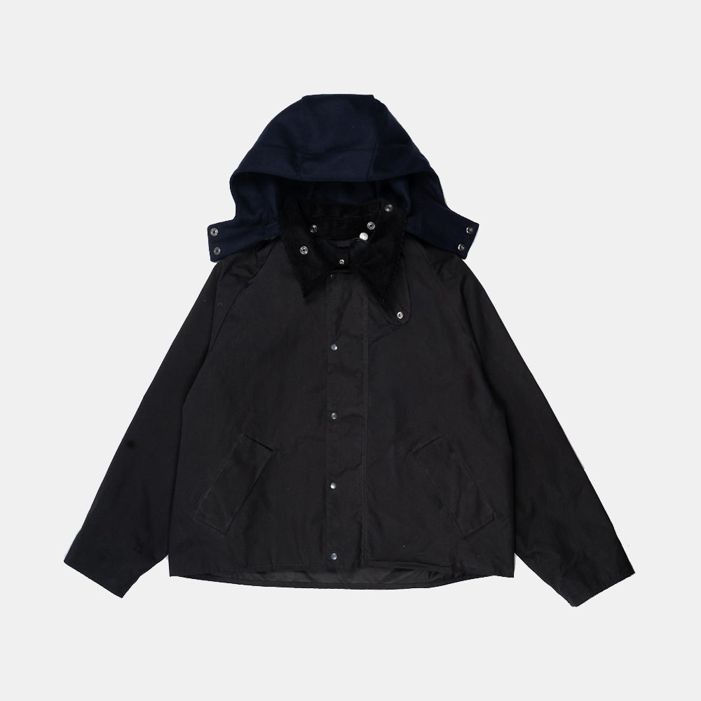 Barbour Ks Short Cruiser Casual Black Mca1070bk11