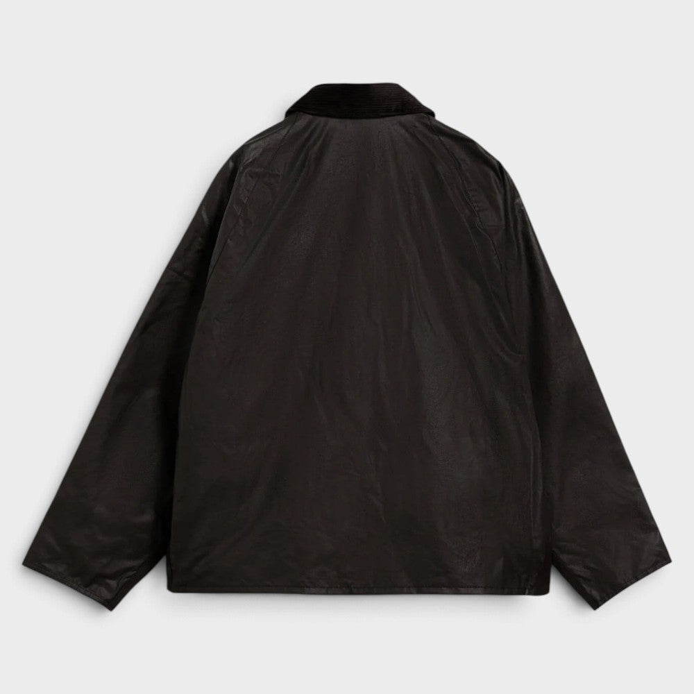 Barbour Os Transport Wax Jacket Black Mwx1678bk91
