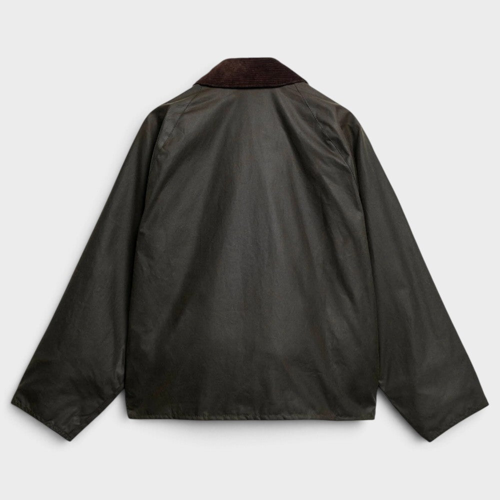 Barbour Os Transport Wax Jacket Olive Mwx1678ol51