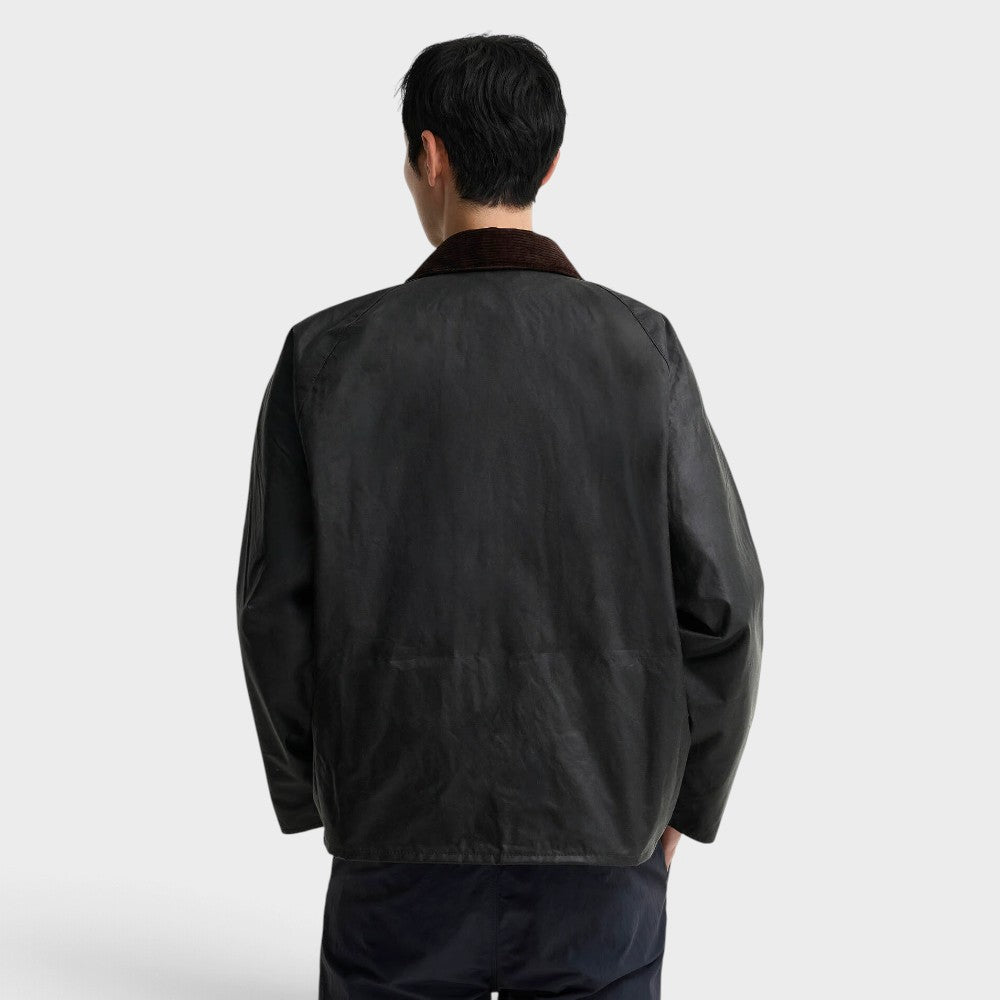 Barbour Os Transport Wax Jacket Sage Mwx1678sg91