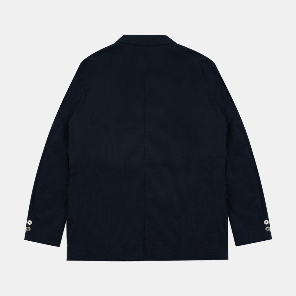 Beams+ 3b Shirt Jacket Coolmax Navy Solid 38160196139
