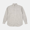 Beams+ Bd Classic Fit Ls Stripe Brown 38111158139