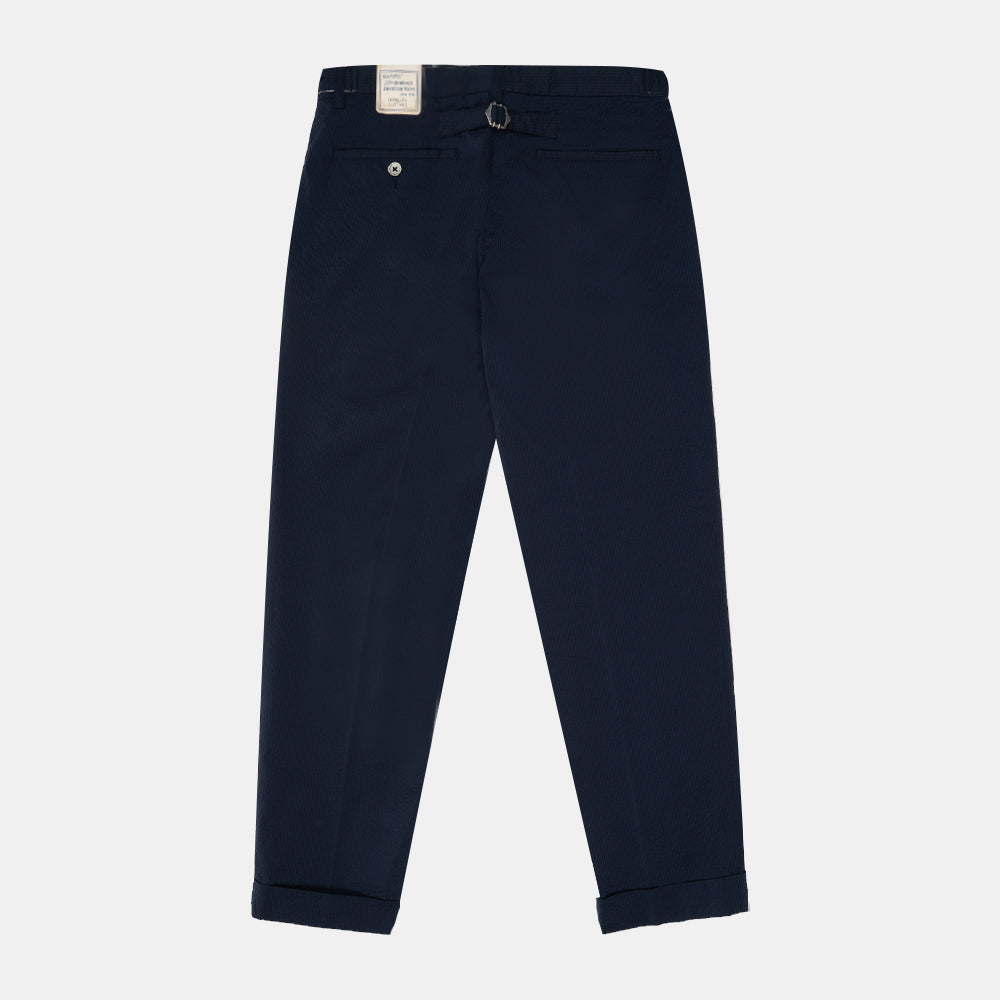 Beams+ Ivy Trousers Coolmax Navy Solid 38230149139