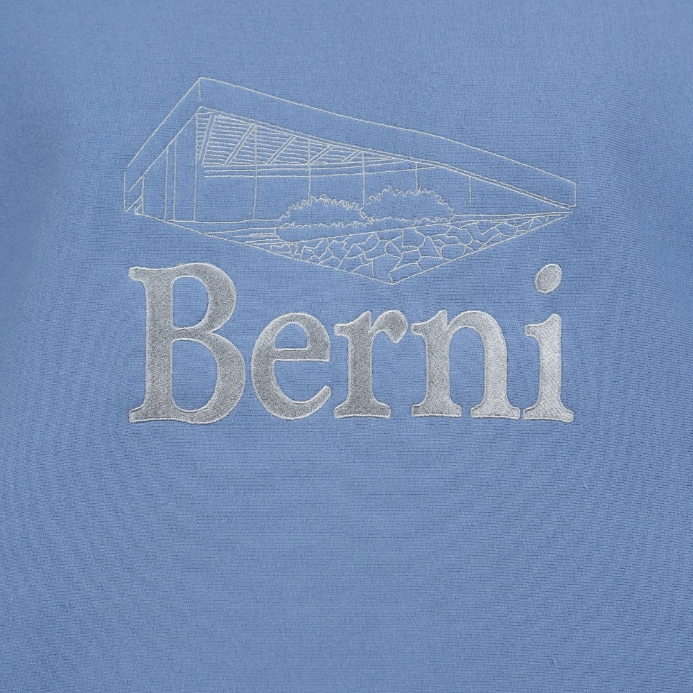 Berni Sweat Landmark Sweater Teenage Blue Landmark Sweater-teenage-blue