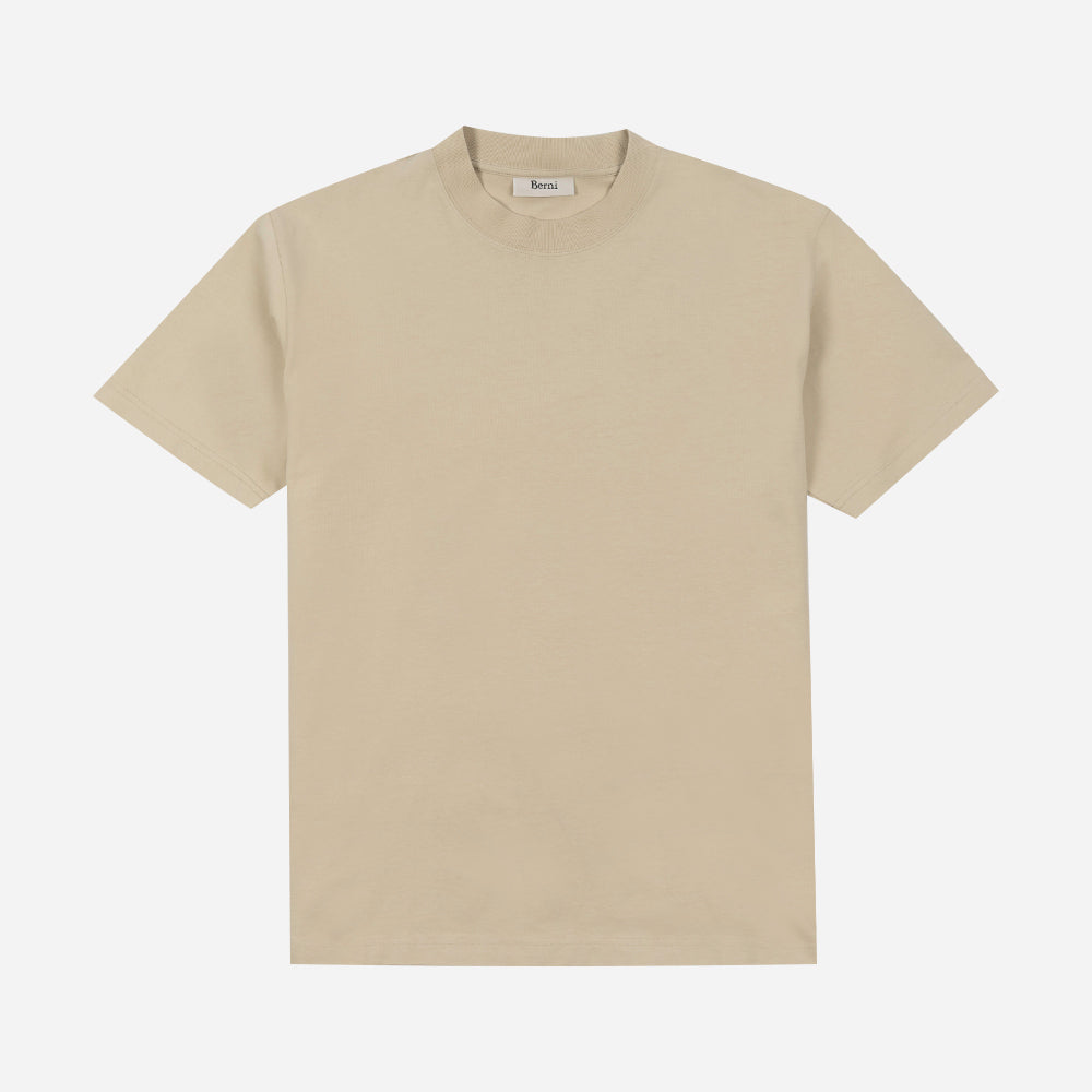 Berni T- Shirt Landmark Tee Limestone Landmark Tee -limestone