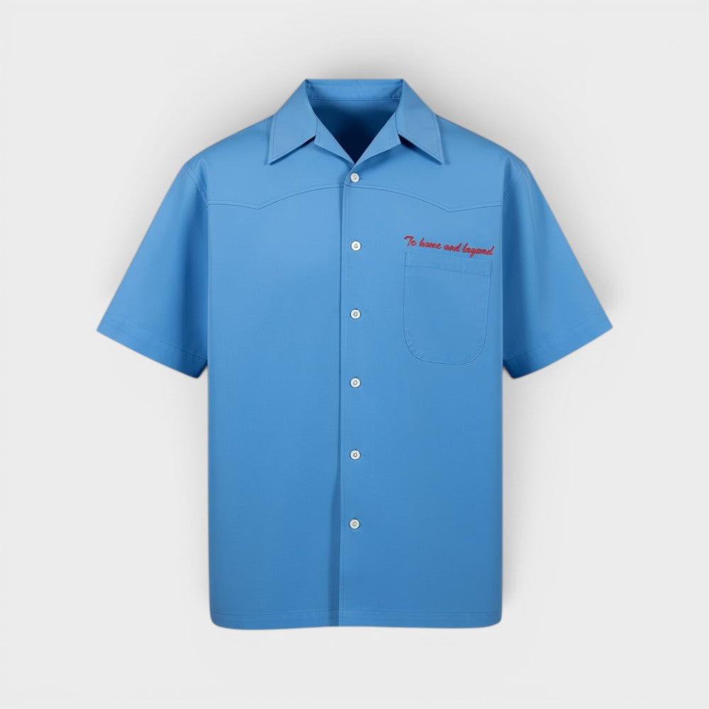Berni The House Of Luck Shirt Pacific Blue House-of-luck-shirt-pacific-bl