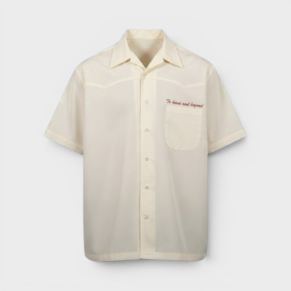 Berni The House Of Luck Shirt Vintage White House-of-luck-shirt-vintage-wh
