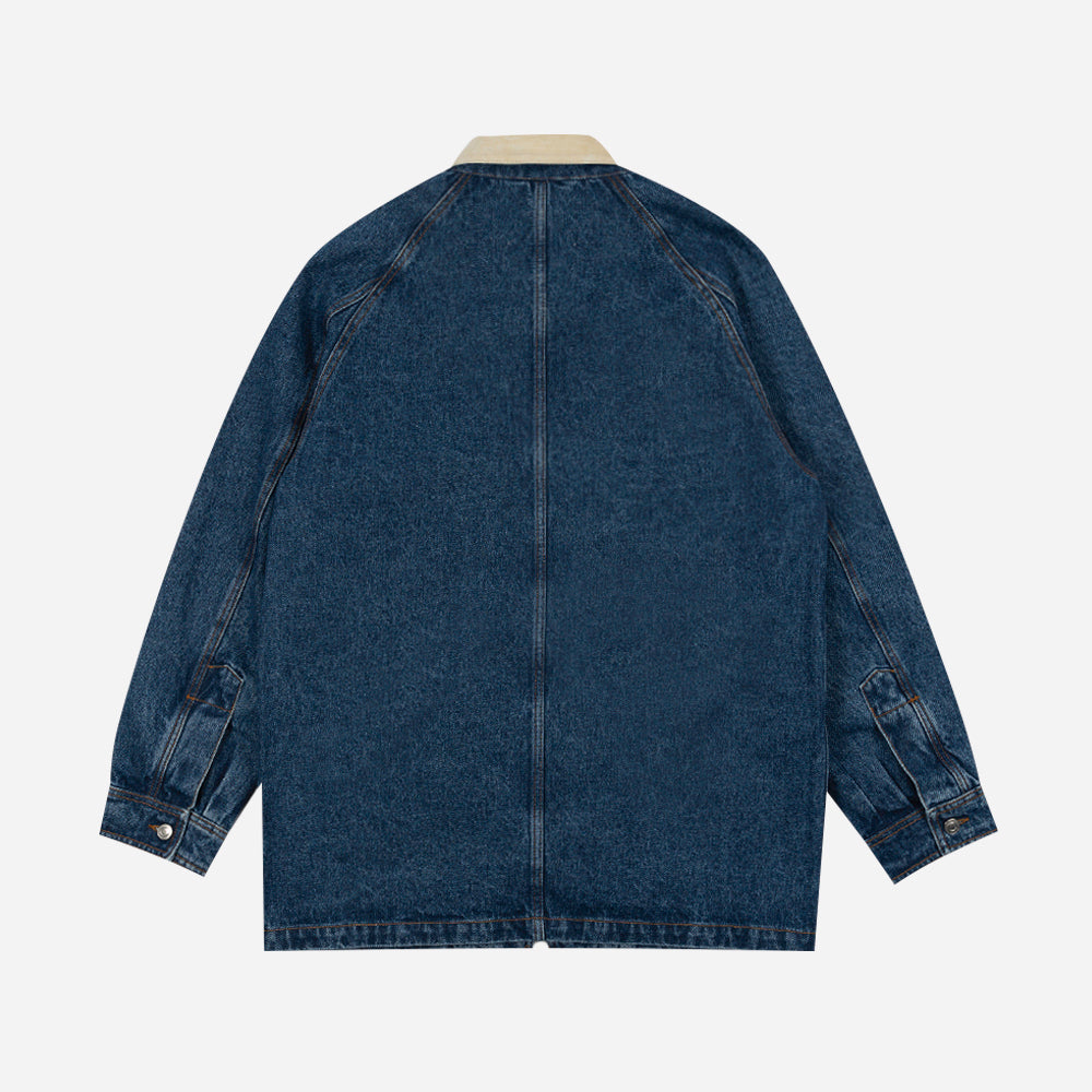 Berni Veste Retro Reign Denim Jacke Blue Retro Reign Denim Jacket