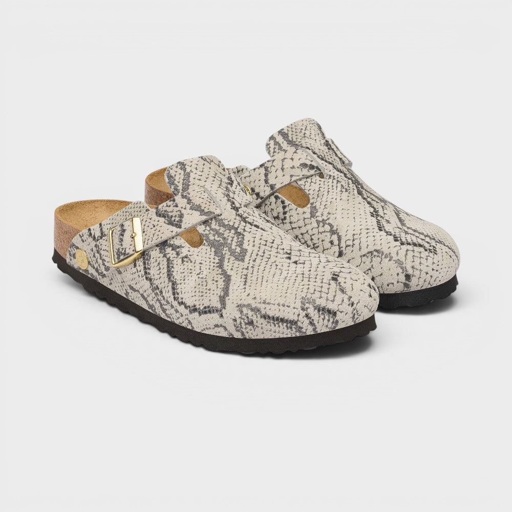 Birkenstock Boston Snake Oyster 1033086
