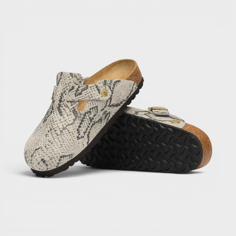 Birkenstock Boston Snake Oyster 1033086