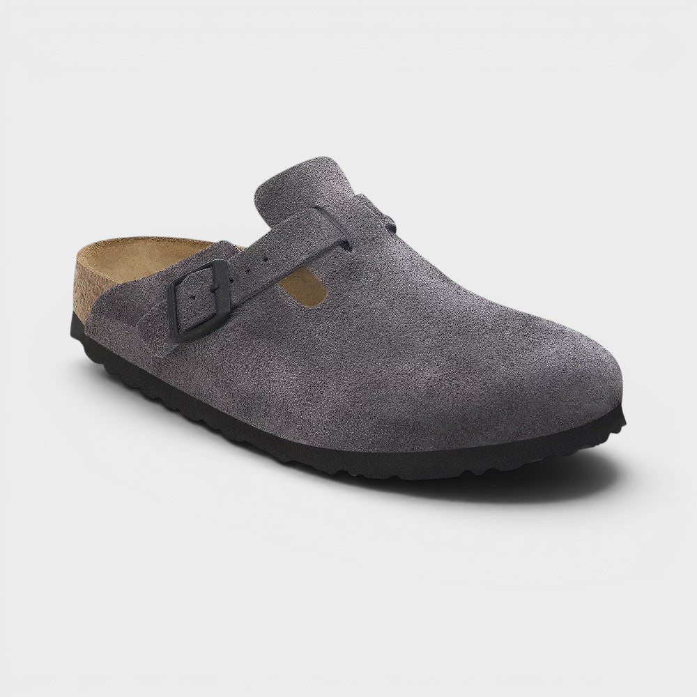 Birkenstock Boston Velvet Grey 1028602